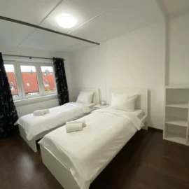 Schöne Monteurswohnung in einer ruhigen Lage Schlafzimmer
