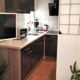 Kleines, gemütliches Apartment Küche