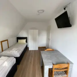Monteurswohnung in Einfeld Schlafzimmer