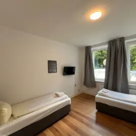 Apartment in Garden Schlafzimmer