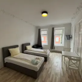 Unterkunft in der Innenstadt Schlafzimmer