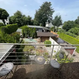 Haus mit Garten an Holstenhallen Ansicht von außen