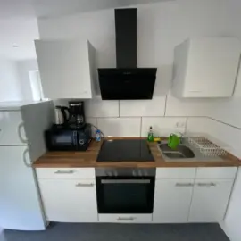 Zweckmäßige Monteurwohnung nahe Innenstadt Küche