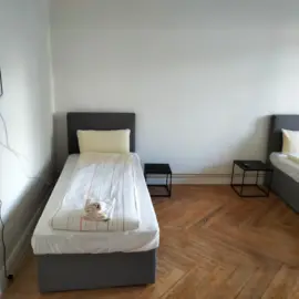 Wohnung im Herzen von Neumünster Schlafzimmer