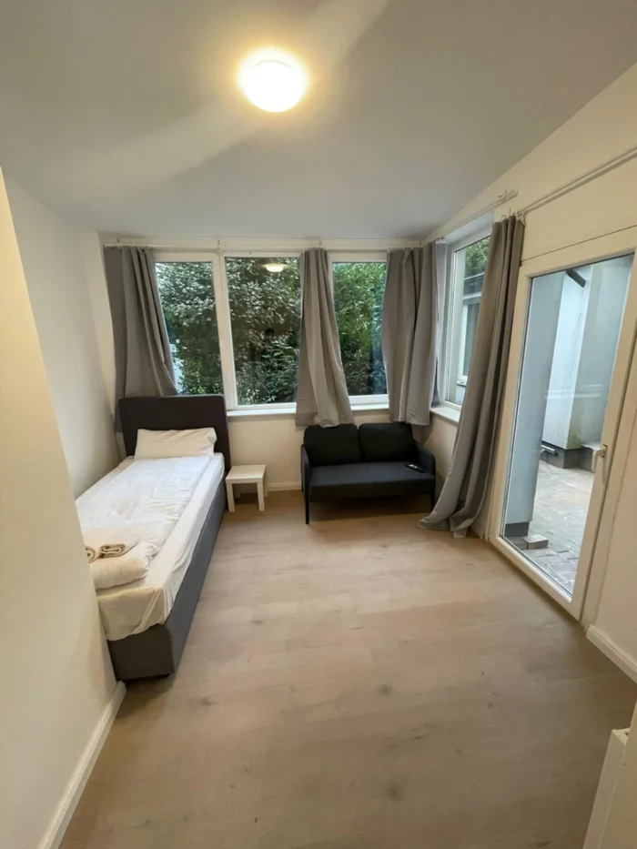 1-Zimmer Wohnung in der Innenstadt Schlafzimmer Bild